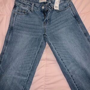 PacSun Light Blue Casey Low Rise Baggy Denim Jeans